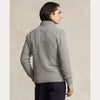 CABLE-KNIT WOOL-CASHMERE SWEATER 