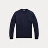 SLIM FIT WASHABLE WOOL CREWNECK SWEATER 
