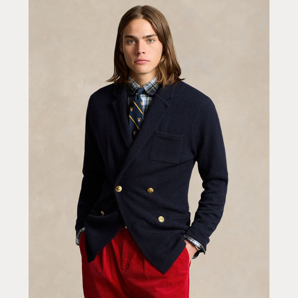 CASHMERE BLAZER CARDIGAN 