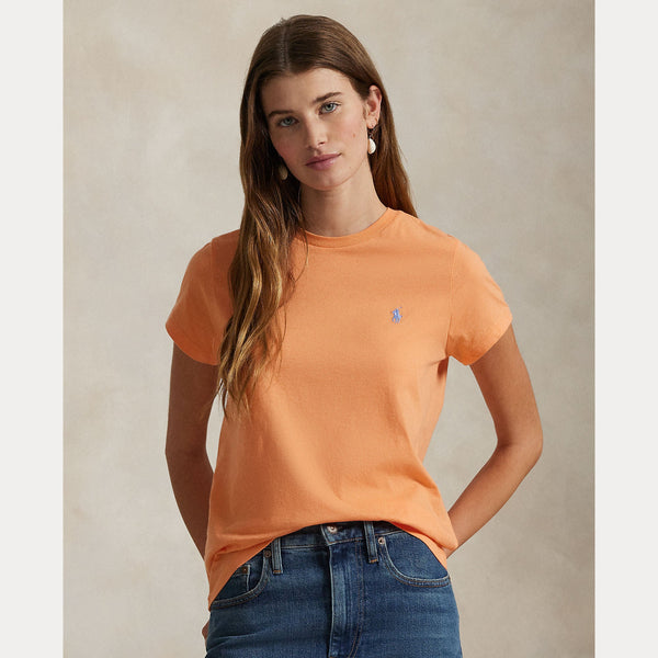 COTTON JERSEY CREWNECK TEE 