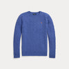 CABLE-KNIT WOOL-CASHMERE SWEATER 