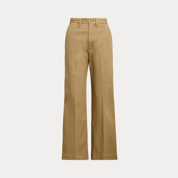 CHINO WIDE-LEG PANT 