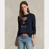 POLO BEAR COTTON-LINEN SWEATER 