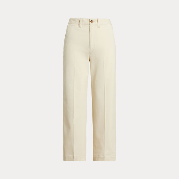 CHINO WIDE-LEG PANT 
