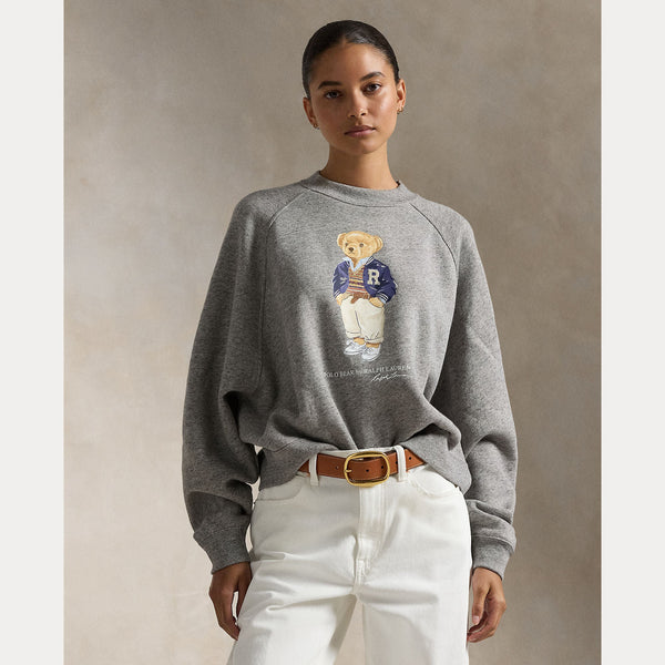 POLO BEAR OVERSIZE FLEECE CREWNECK 