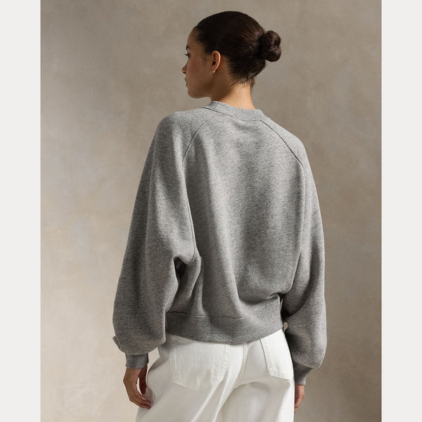 POLO BEAR OVERSIZE FLEECE CREWNECK 