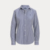 SLIM FIT STRIPED COTTON SHIRT 