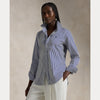 SLIM FIT STRIPED COTTON SHIRT 
