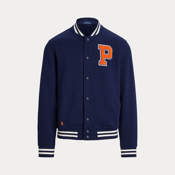 THE RL FLEECE BASEBALL JACKET 