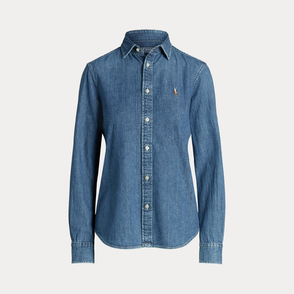SLIM FIT DENIM SHIRT 