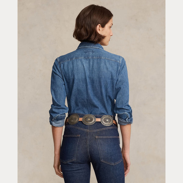 SLIM FIT DENIM SHIRT 