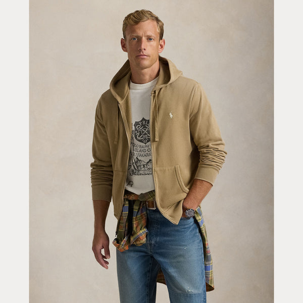 LOOPBACK FLEECE FULL-ZIP HOODIE 