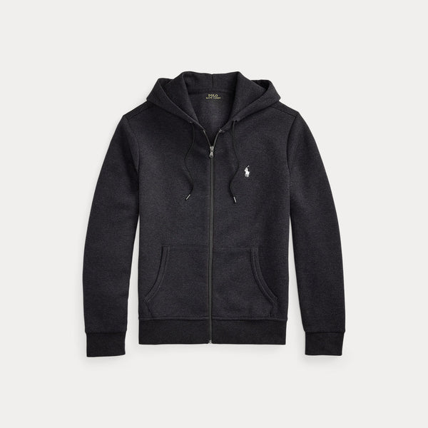 DOUBLE-KNIT FULL-ZIP HOODIE 