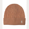 CABLE-KNIT WOOL-CASHMERE BEANIE 