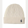 CABLE-KNIT WOOL-CASHMERE BEANIE 