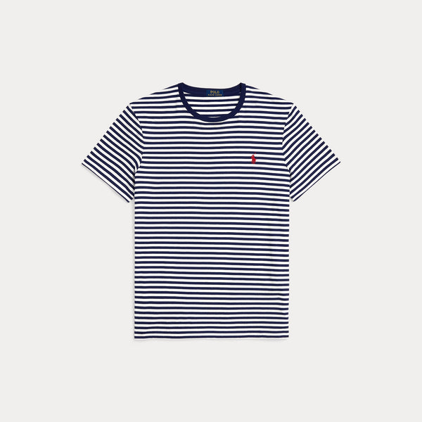 CUSTOM SLIM FIT STRIPED JERSEY T-SHIRT 