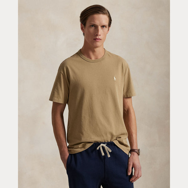 CLASSIC FIT JERSEY CREWNECK T-SHIRT 