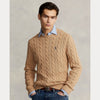 CABLE-KNIT COTTON SWEATER 
