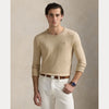 SLIM FIT TEXTURED COTTON SWEATER 