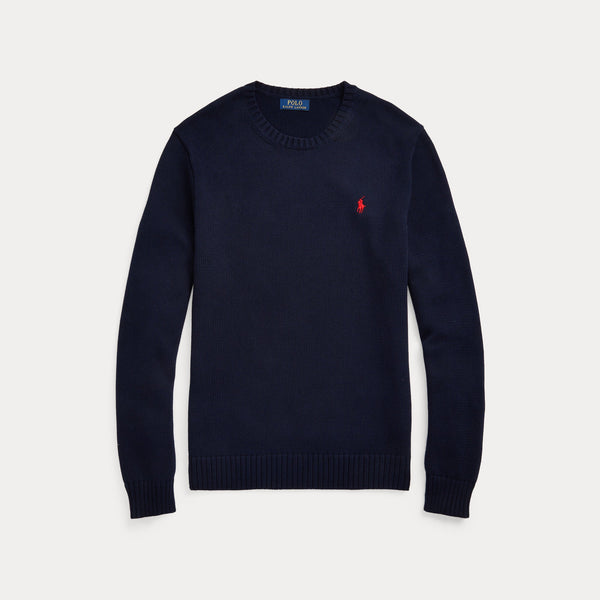 COTTON CREWNECK SWEATER 