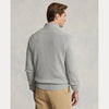 COTTON QUARTER-ZIP SWEATER 
