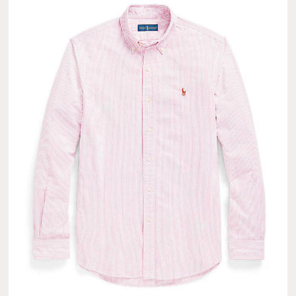 SLIM FIT STRIPED OXFORD SHIRT 