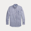 CUSTOM FIT GINGHAM STRETCH POPLIN SHIRT 