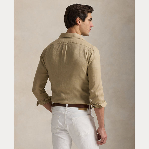 CUSTOM FIT LINEN SHIRT 