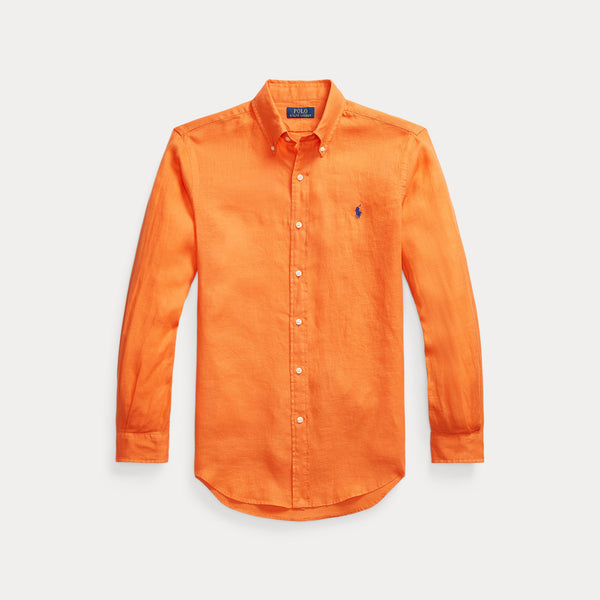 CUSTOM FIT LINEN SHIRT 