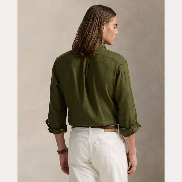 CUSTOM FIT LINEN SHIRT 