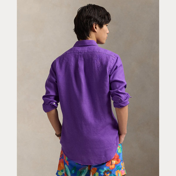 CUSTOM FIT LINEN SHIRT 