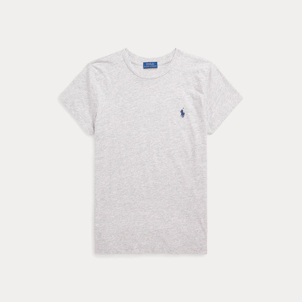 COTTON JERSEY CREWNECK TEE 