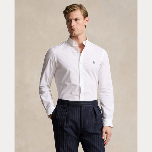 SLIM FIT STRETCH POPLIN SHIRT 