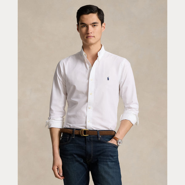 CUSTOM FIT STRETCH POPLIN SHIRT 