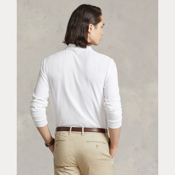 CUSTOM SLIM FIT MESH POLO SHIRT 