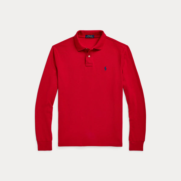 CUSTOM SLIM FIT MESH POLO SHIRT 