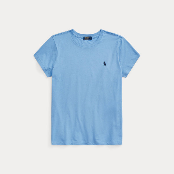 COTTON JERSEY CREWNECK TEE 