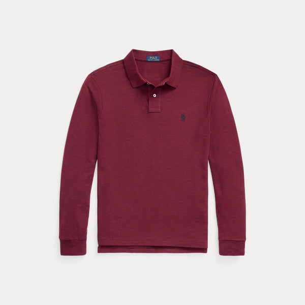 CUSTOM SLIM FIT MESH POLO SHIRT 