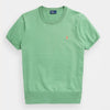 COTTON JERSEY V-NECK TEE 