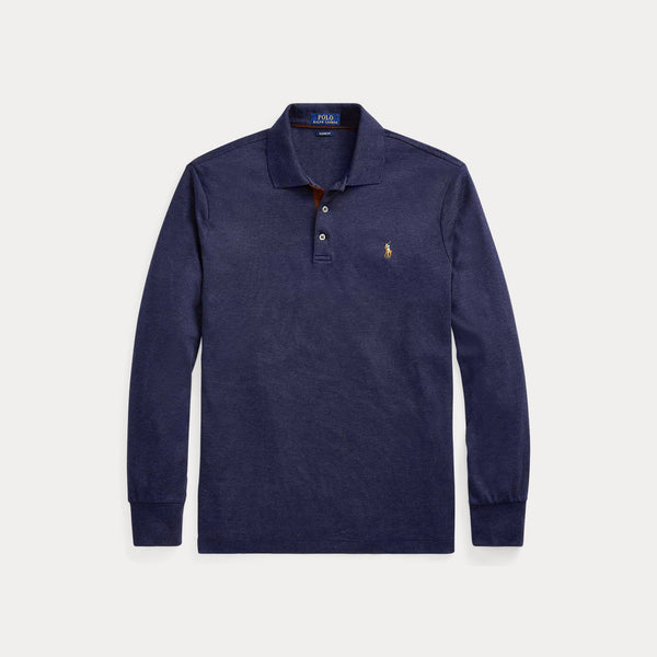 CUSTOM SLIM FIT SOFT COTTON POLO SHIRT 