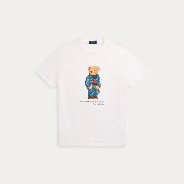 CLASSIC FIT POLO BEAR JERSEY T-SHIRT 