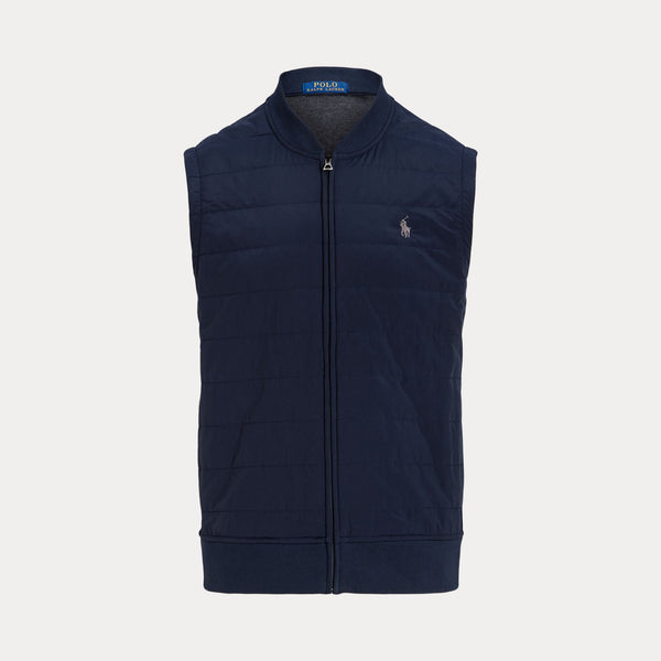QUILTED HYBRID VEST 