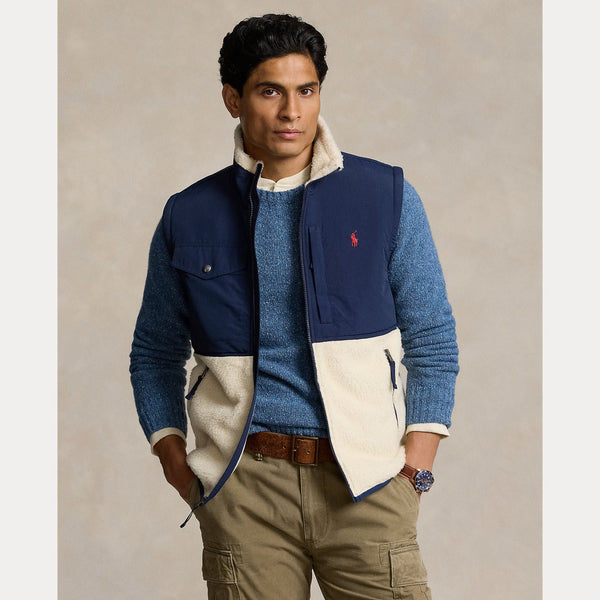 WIND-BLOCKING HYBRID VEST 