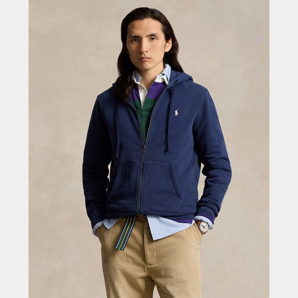 LOOPBACK FLEECE FULL-ZIP HOODIE 