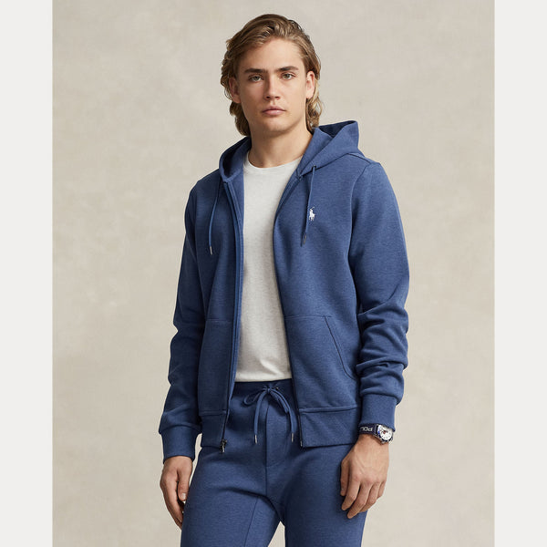 DOUBLE-KNIT FULL-ZIP HOODIE 