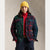 PLAID PATCHWORK FLEECE SHIRT JACKET 