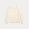 CABLE-KNIT WOOL-CASHMERE SWEATER 