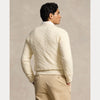 CABLE-KNIT WOOL-CASHMERE SWEATER 